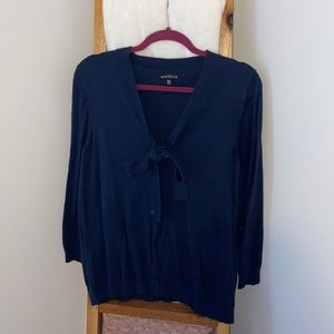 J Crew Mercantile Navy Sweater